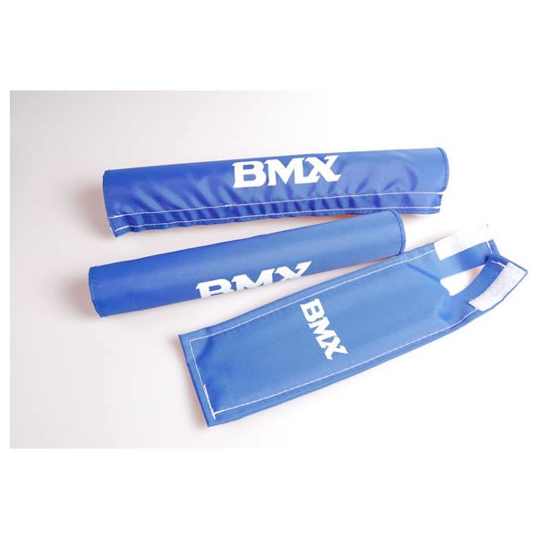 Pad set bmx blauw beschermer