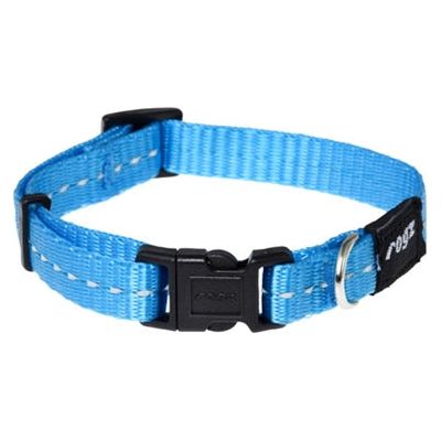 Rogz for dogs nitelife halsband turquoise