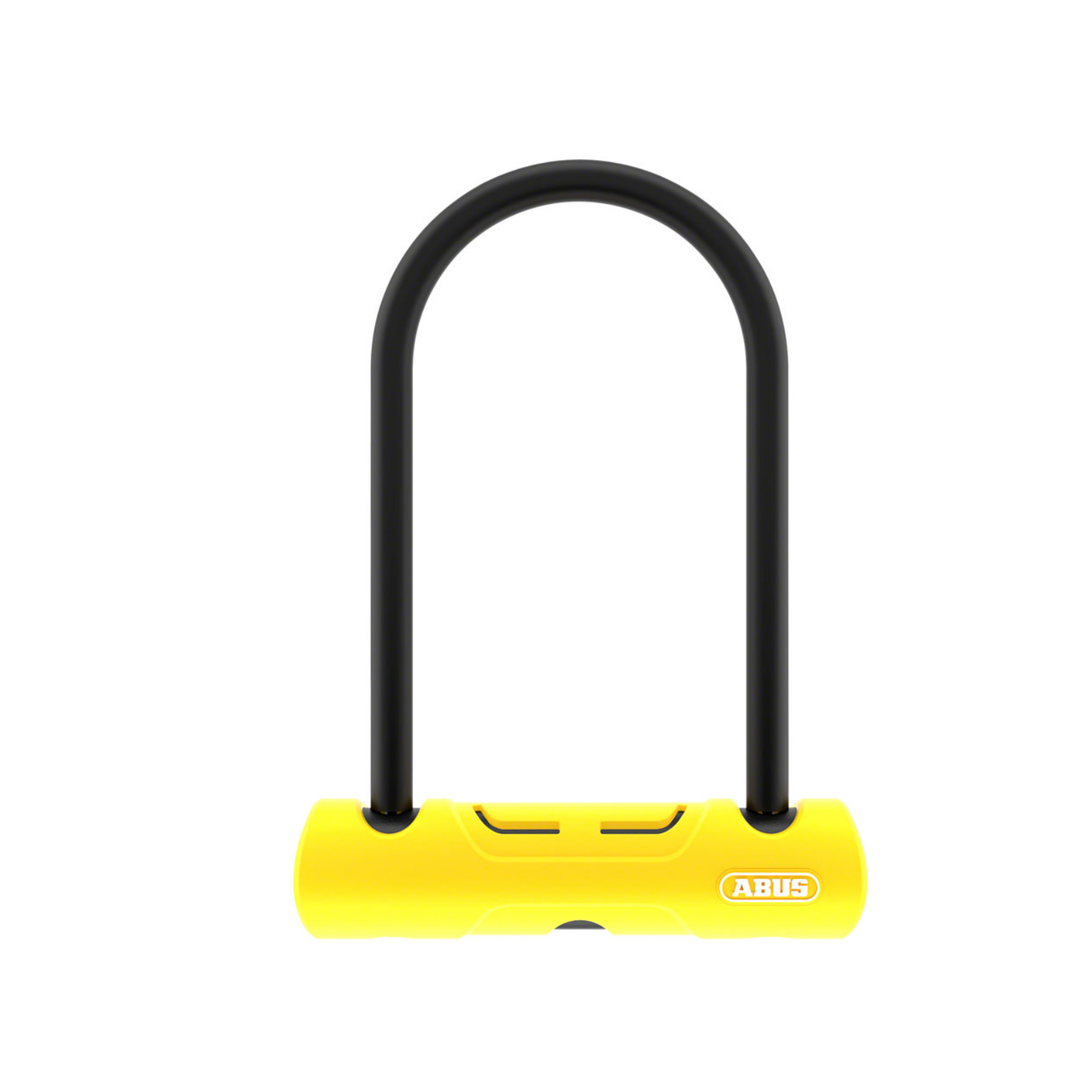 Antivol en U Abus 402 170HB230 YE SH34, jaune (avec support de serrure)