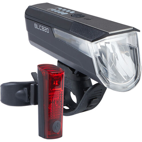 Buchel blc820 set d'éclairage 80 lux rechargeable par usb