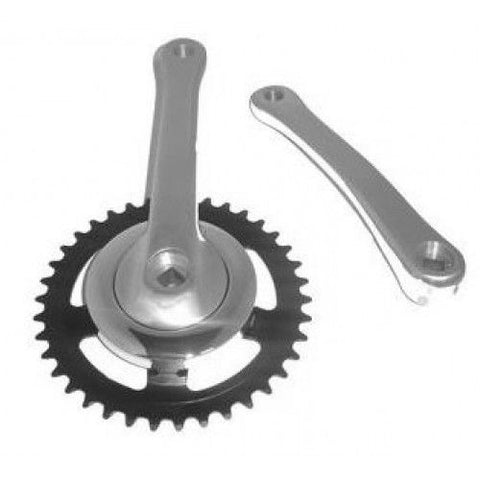 Qt cycle tech 0702775 crankset nexus 38t 3 32 aluminium