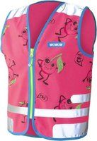 Gilet réfléchissant Wowow Kids Comic Veggie Taille S Rose