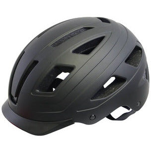 casque qt cycle tech style urbain noir mat taille l 59-62 cm 2810385