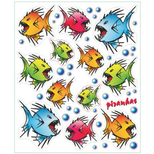 Stickerset piranha's