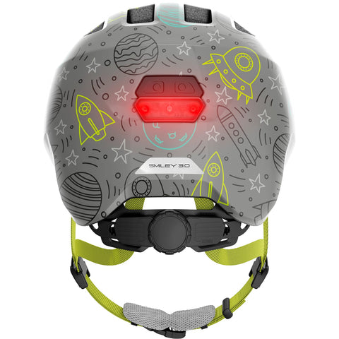 Abus Helm Smiley 3.0 LED Grijs space S 45-50cm