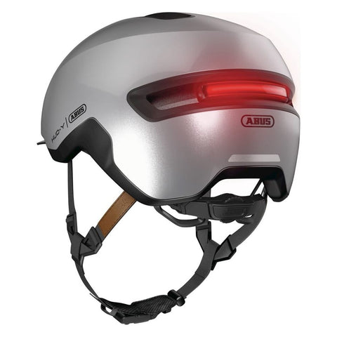 Abus Helm Hud-Y gleam Zilver M 54-58cm