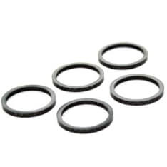 Spacers 28.6 mm 1-1 8 inch oversized 3 mm carbon 5 stuks 6500030