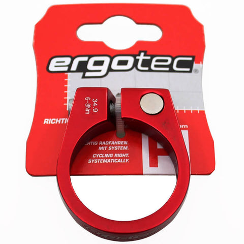 Ergotec Zadelklem SCI-105 34,9mm met schroef rood