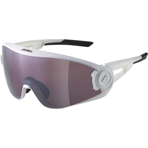 Lunettes Alpina 5W1NG blanc mat Q+CMR