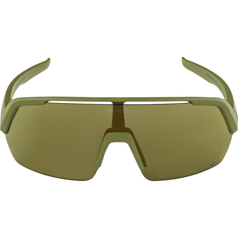 Lunettes Alpina Turbo-HR Q-Lite antibrouillard br. miroir olive cat.3