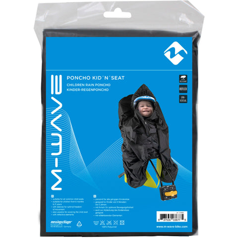 M-WAVE Poncho Kid`n´Seat Regenponcho