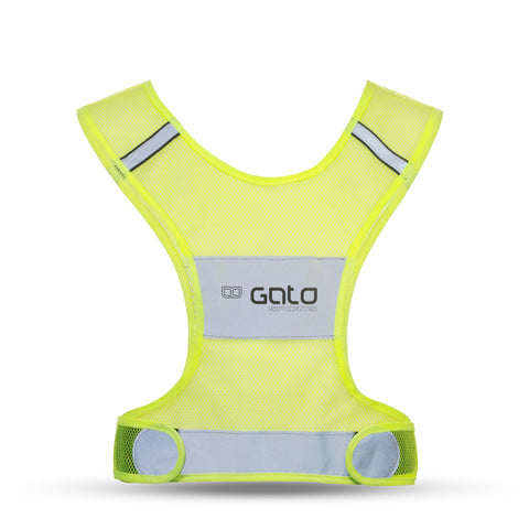 Gato x vest reflective neon yellow large