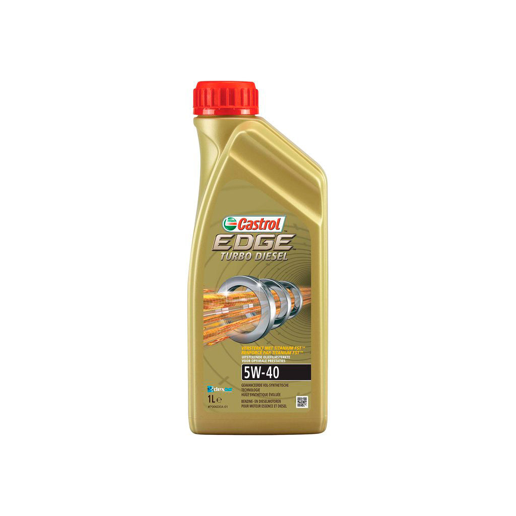 Castrol motorolie Edge Turbo Diesel 5W40 1l