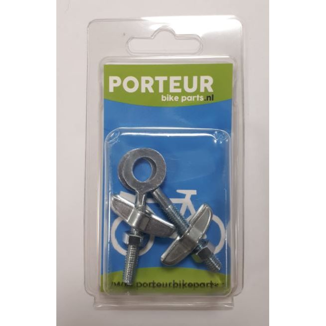 Kettingspanner Porteur 65mm per set