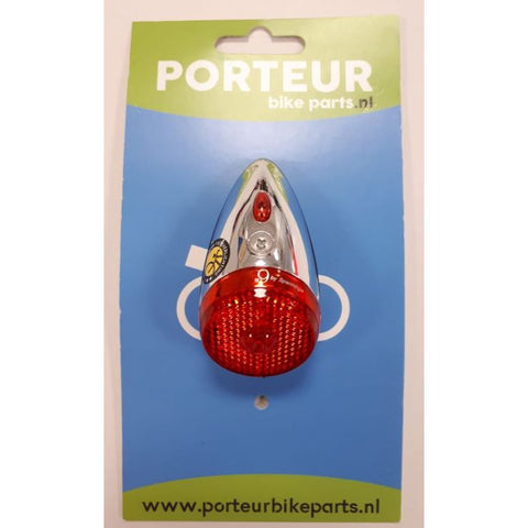 Achterlicht Porteur spatbord spanninga