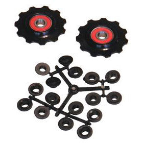 VWP Set derailleurwieltjes 11t. PUL-110 ceramic lagers