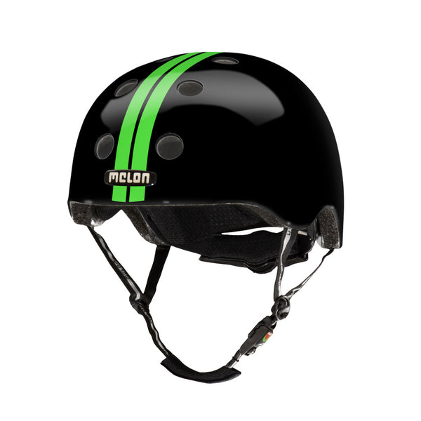 Melon helm Urban Active Straight Green Black M-L