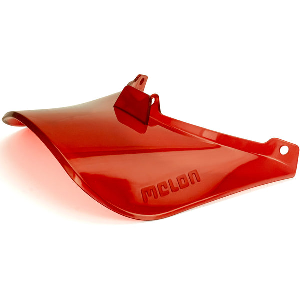 Melon helmvizier Vista Visor UV400 rood transparant