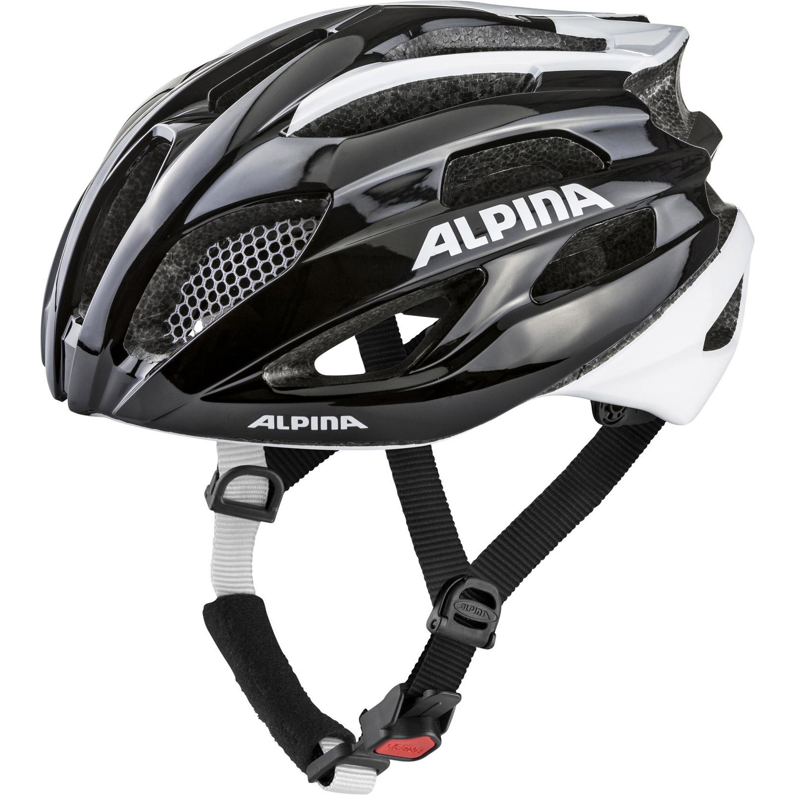 Alpina Sports racehelm Fedaia 53-58 zwart wit