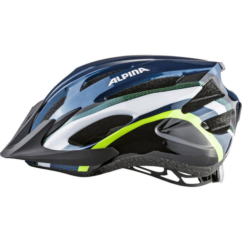 Casque Alpina VTT 17 bleu foncé-néon 58-61