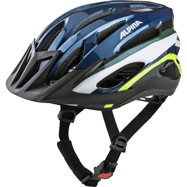 Alpina Sports MTB helm MTB17 58-61 glans donkerblauw neon