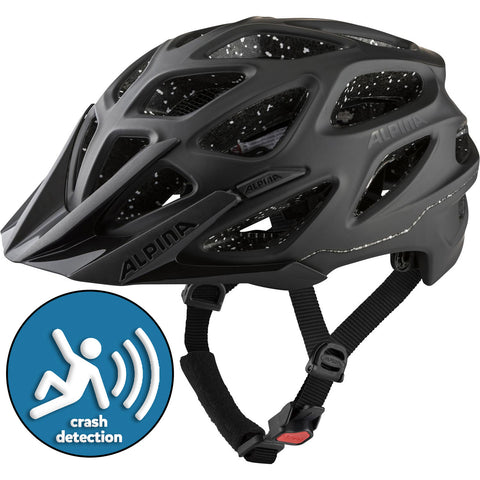 Alpina Sports MTB helm Mythos 3.0 Tocsen 52-57 mat zwart