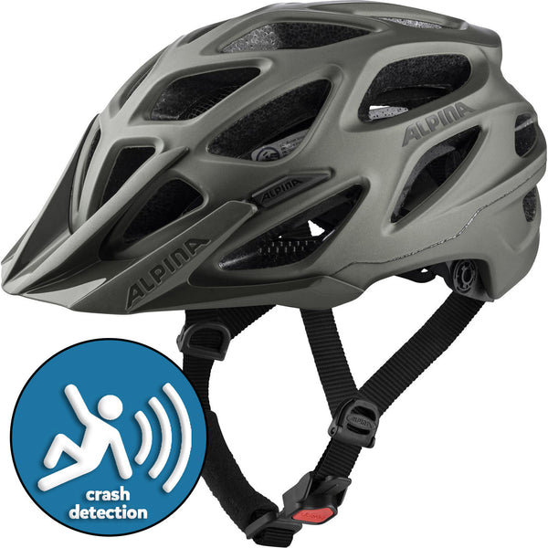 Alpina Sports MTB helm Mythos 3.0 Tocsen 52-57 mat grijs