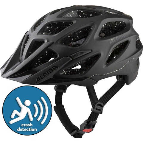 Alpina Sports MTB helm Mythos 3.0 Tocsen 57-62 mat zwart