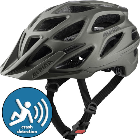 Alpina Sports MTB helm Mythos 3.0 Tocsen 57-62 mat grijs