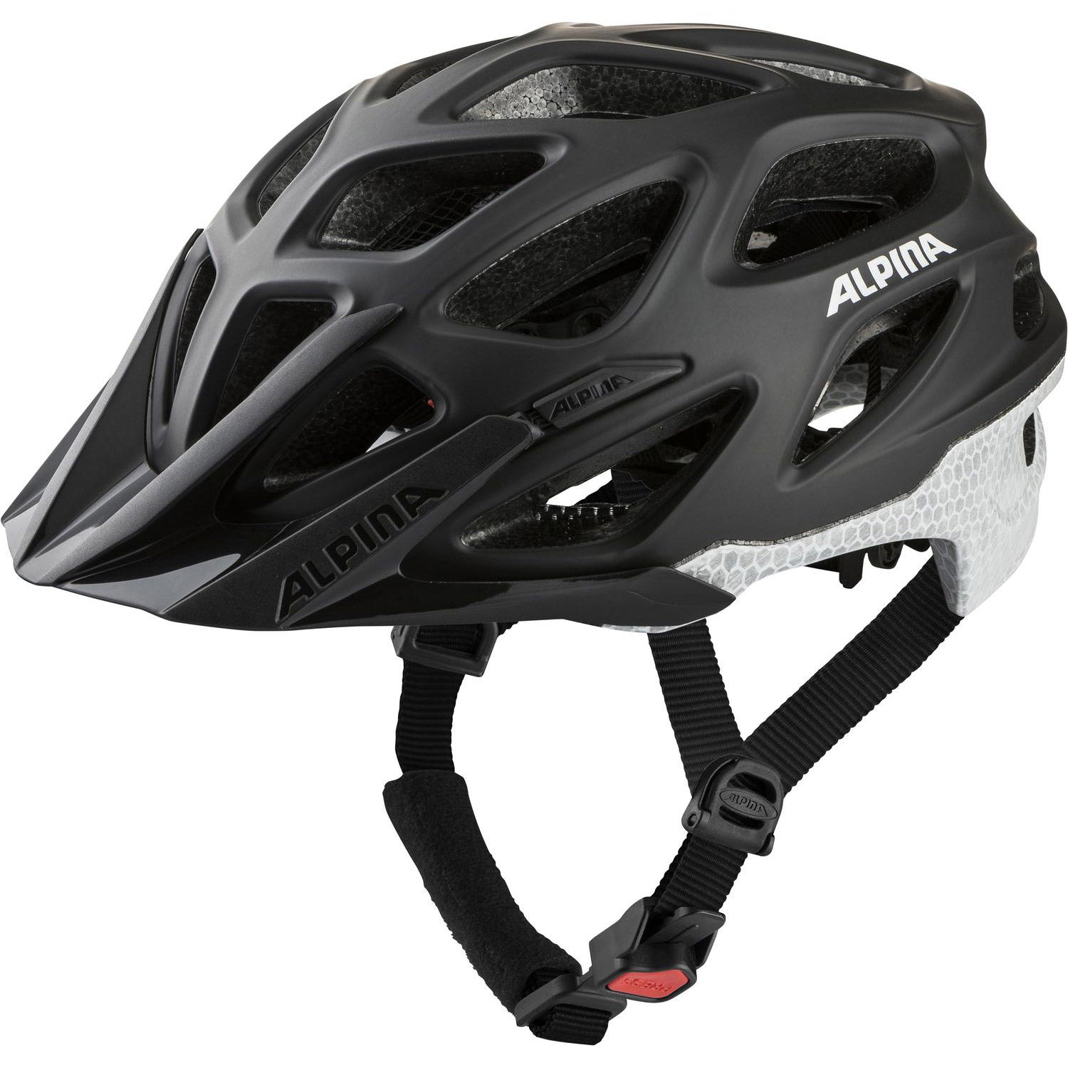 Casque Alpina Mythos Reflective noir réfléchissant 52-57