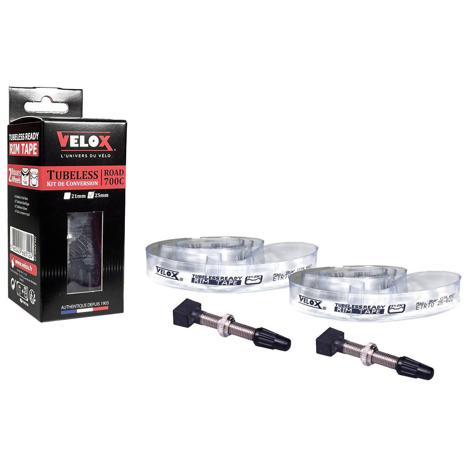 Velox conversiekit tubeless gravel 700x25mm 21-23c