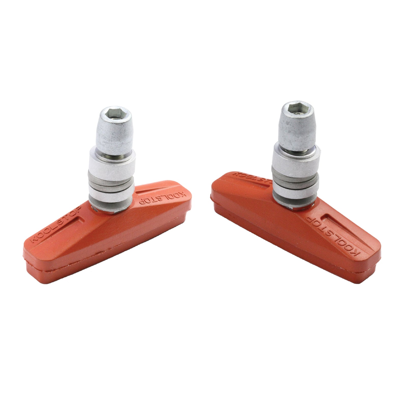 Koolstop remschoenen V-brake City pad zalm (2st)