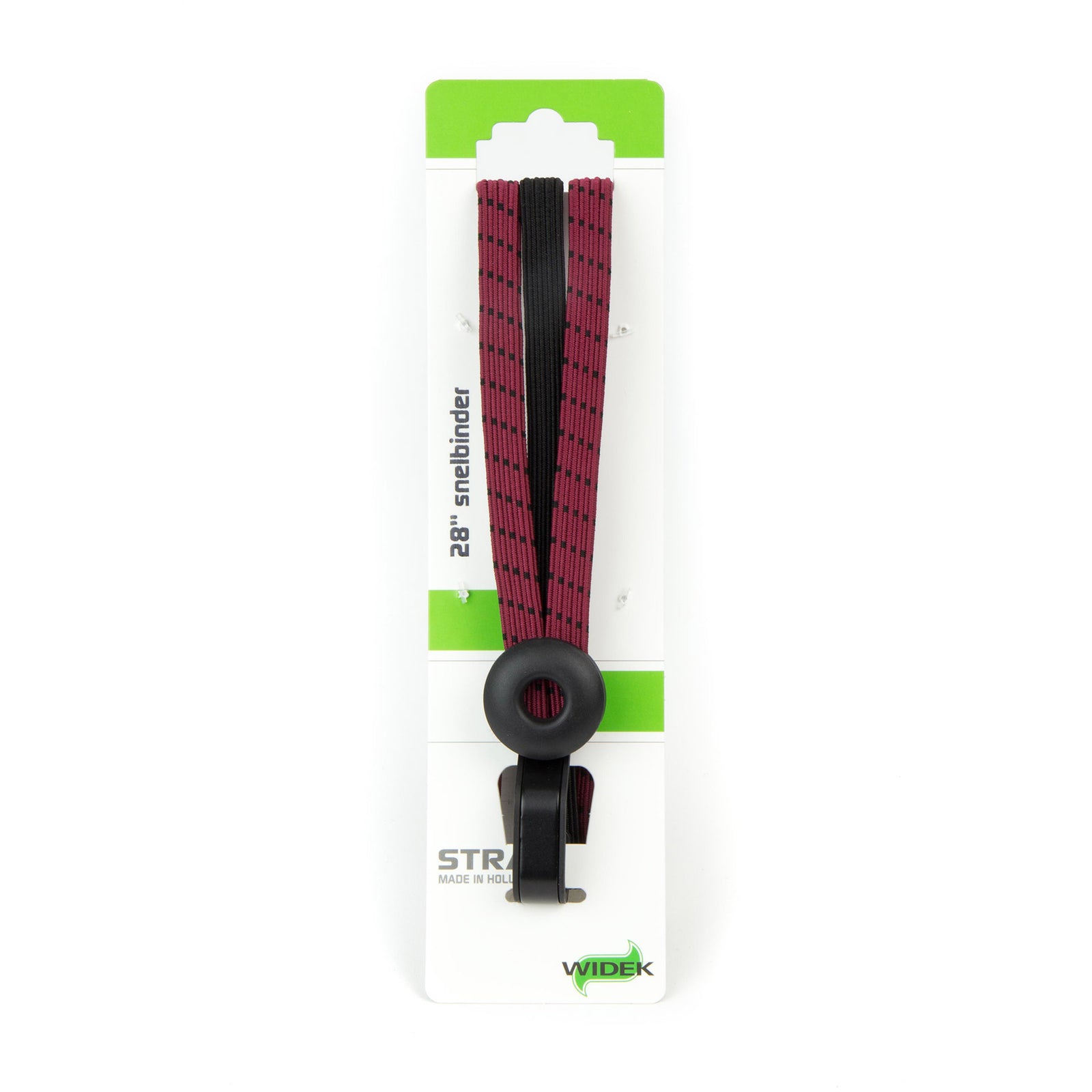 Widek triobinder Eye met haak 3x12mm zwart bordeaux