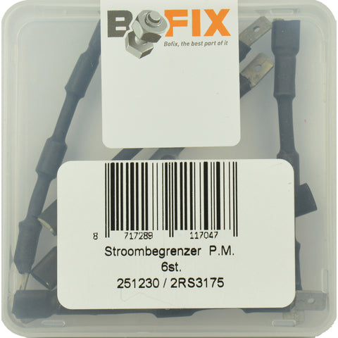 Bofix weerstand Noflash voor achterlicht bromfiets (6st)