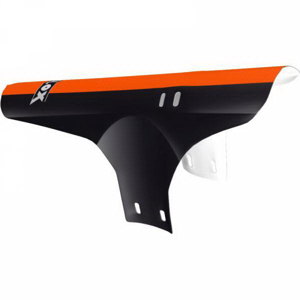 Velox voorspatbord MTB zwart oranje