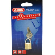 Abus Hangslot 65 20mm Goud 3cm