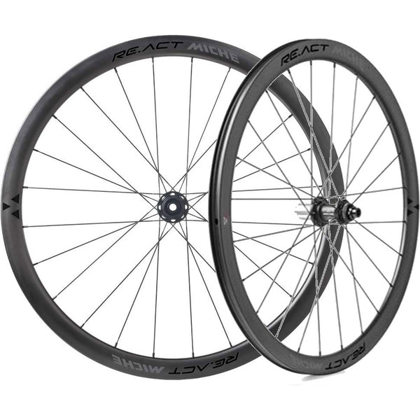 Miche wielset RE.ACT Disc tubeless Shimano passing