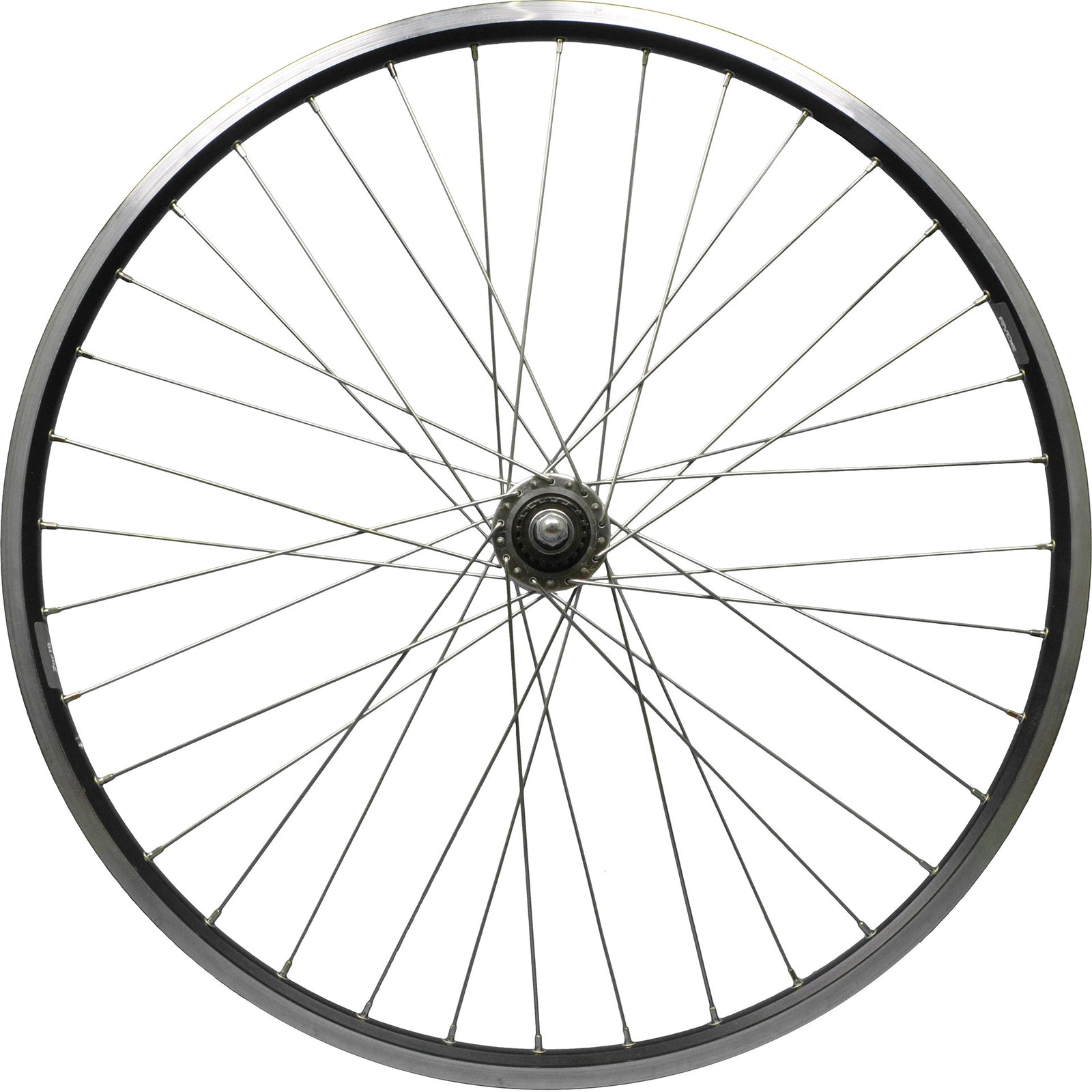 Roue avant 26 19-559 ZAC19 noir Rollerbr. Connecter l'acier inoxydable Spoke14