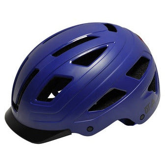 Qt casque cycle tech style urbain bleu taille l 58-62 cm 2810395