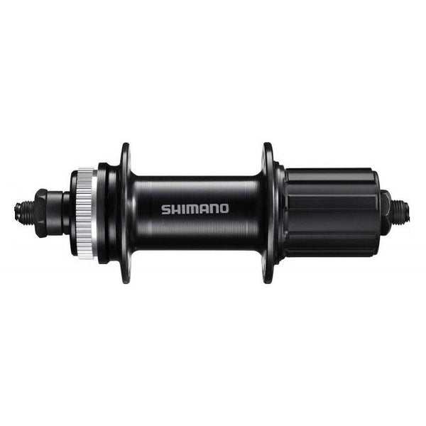 Shimano fh-ty505 cassettenaaf 7 speed centerlock 32g zwart