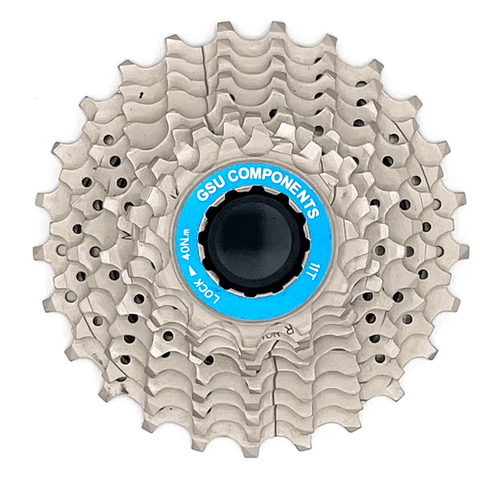 Gsu cassette 10-speed 11-25 tands zilver