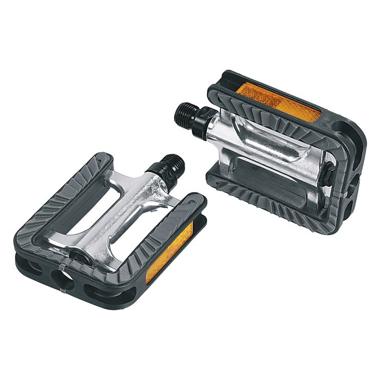 Pedalen Ergotec 191 Aluminium Zwart