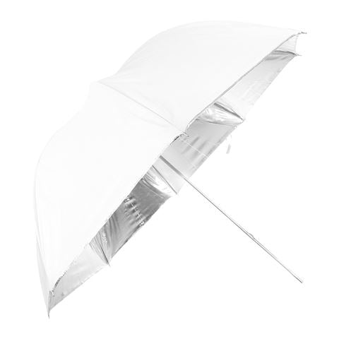 Falcon Eyes Flash Parapluie UR-48S Argent Blanc 122 cm