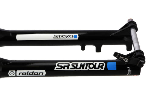 Sr suntour - raidon32 boost voorvork 29 rlr ds 100mm glossy zwart