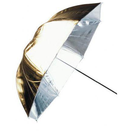 Linkstar Flitsparaplu PUK-84GS Zilver Goud 100 cm (Omkeerbaar)