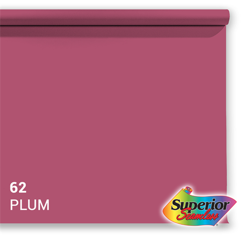 Superior Achtergrondpapier 62 Plum 1,35 x 11m