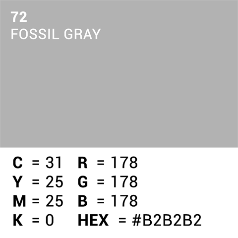 Papier de fond supérieur 72 gris fossile 1,35 x 11 m