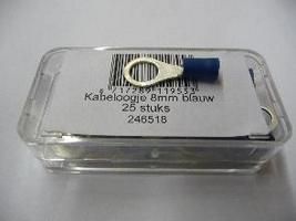 Kabeloogjes M8 Blauw 658